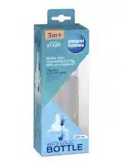 Розовый canpol babies Newborn Baby Бутылочка для кормления c широким горлом 240 мл 3+