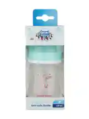 Зеленый canpol Babies Exotic Animals Бутылочка для кормления c широким горлом 0+, 120 мл