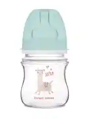 Зеленый canpol Babies Exotic Animals Бутылочка для кормления c широким горлом 0+, 120 мл
