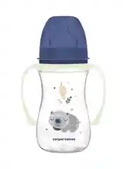 Голубой canpol Babies Sleepy Koala Бутылочка для кормления c широким горлом, 240 мл