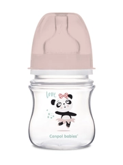CANPOL Babies Exotic Animals Бутылочка для кормления c широким горлом 0+, 120 мл