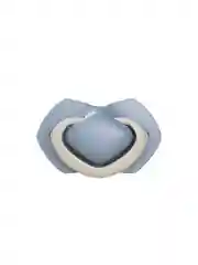 Голубой canpol babies Pure Love Пустышка силиконовая симметричная 18+ месяцев, 2 штуки
