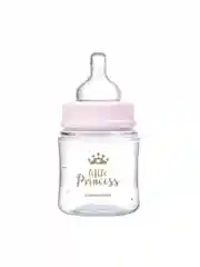 Розовый canpol Babies Royal Baby Бутылочка для кормления c широким горлом, 120 мл