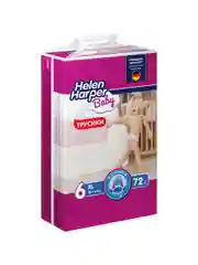 HELEN HARPER BABY Детские трусики-подгузники размер 6 (XL) 18+ кг, 72 шт