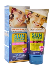 Солнцезащитный крем для лица и тела Fruit Of The Wokali Sun Cream High Protection SPF/UVB