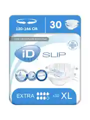 ID Подгузники для взрослых Slip Basic XL 30шт 2800мл