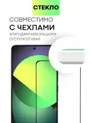 Прозрачный стекло для Xiaomi Redmi Note 13 Pro 4G/ Poco M6 Pro 4G, k70E/ X6 Pro защитное антишпион