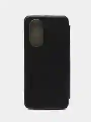 Черный чехол-книжка для Oppo A58 / Оппо А58