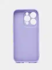 Лавандовый чехол для iPhone 14 Pro / Айфон 14 Про, силиконовый, цветной, матовый