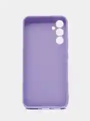 Сиреневый чехол для Samsung Galaxy A34 / Самсунг Галакси А34, силиконовый, цветной, матовый