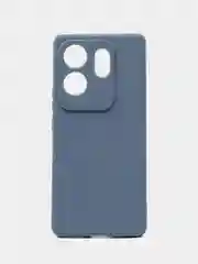 Светло-синий чехол Infinix Zero 30 4G / Инфиникс Зеро 30 4Г, силиконовый, цветной, матовый
