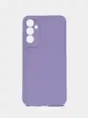 Сиреневый чехол для Samsung Galaxy A34 / Самсунг Галакси А34, силиконовый, цветной, матовый