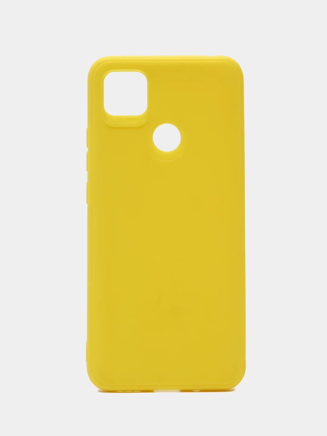 Желтый чехол Xiaomi Redmi 9C / Сяоми Редми 9С силиконовый, цветной, матовый