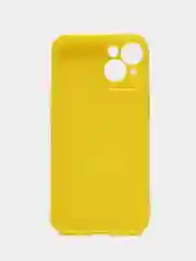 Желтый чехол для iPhone 14 / Айфон 14, силиконовый, цветной, матовый