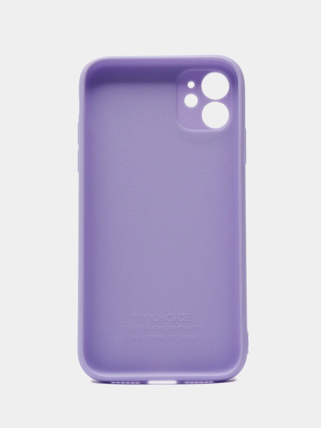 Лавандовый чехол Apple iPhone 11 / Эппл Айфон 11 (6.1) силиконовый