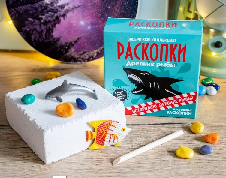 Набор для проведения раскопок Бумбарам "Рыбы"