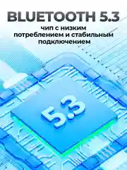 Синий наушники беспроводные Hoco W35 Air