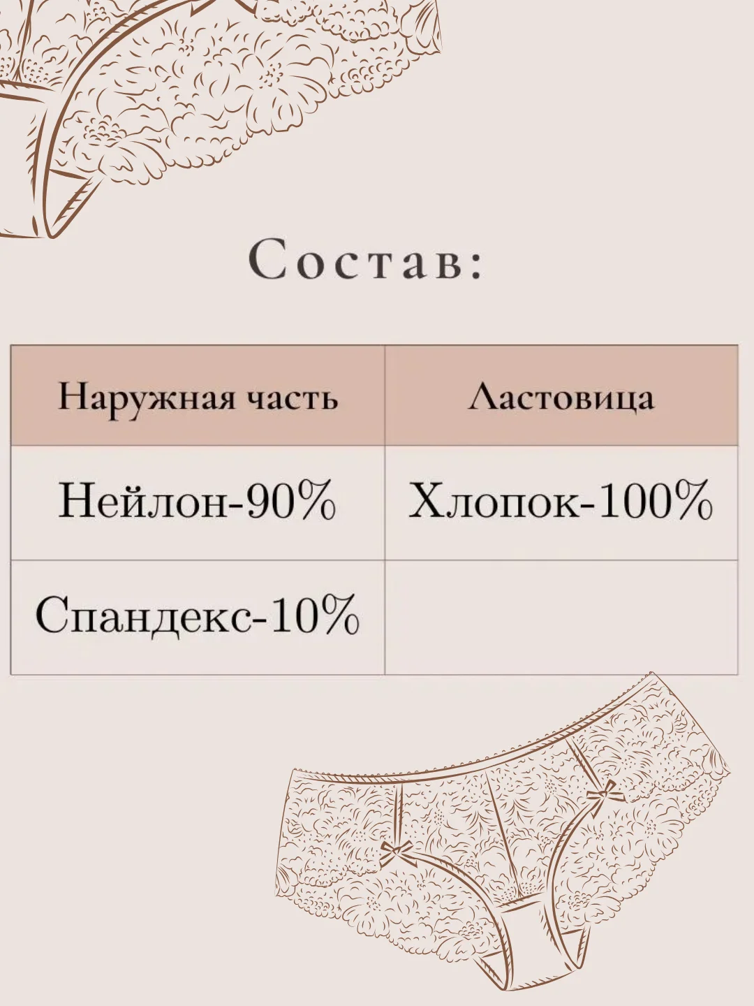 Фиолетовый трусы-стринги женские, кружевные