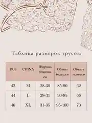 Фиолетовый трусы-стринги женские, кружевные