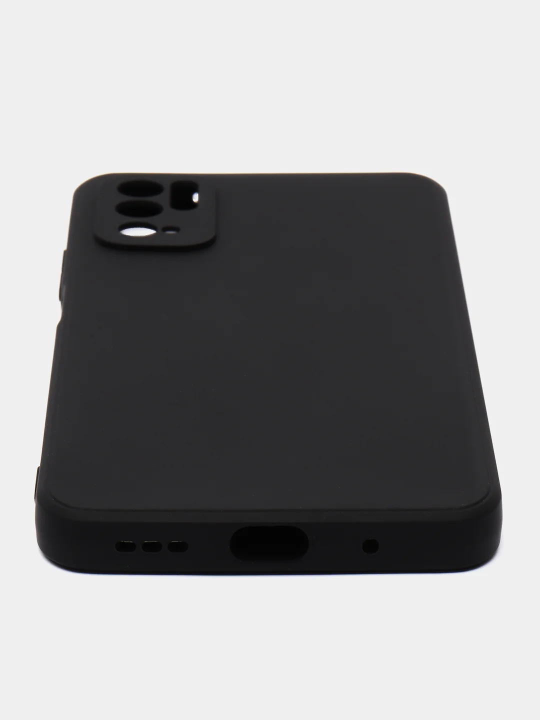 Черный чехол Xiaomi Redmi Note 10 5G силиконовый