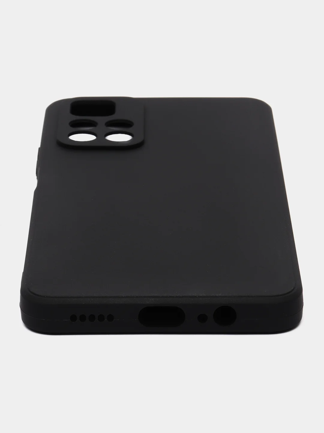 Черный чехол Xiaomi Redmi Note 11 5G / Note 11S 5G / Poco M4 Pro 5G силиконовый