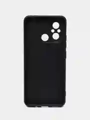 Черный чехол Xiaomi Redmi 12C силиконовый