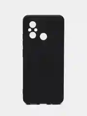 Черный чехол Xiaomi Redmi 12C силиконовый