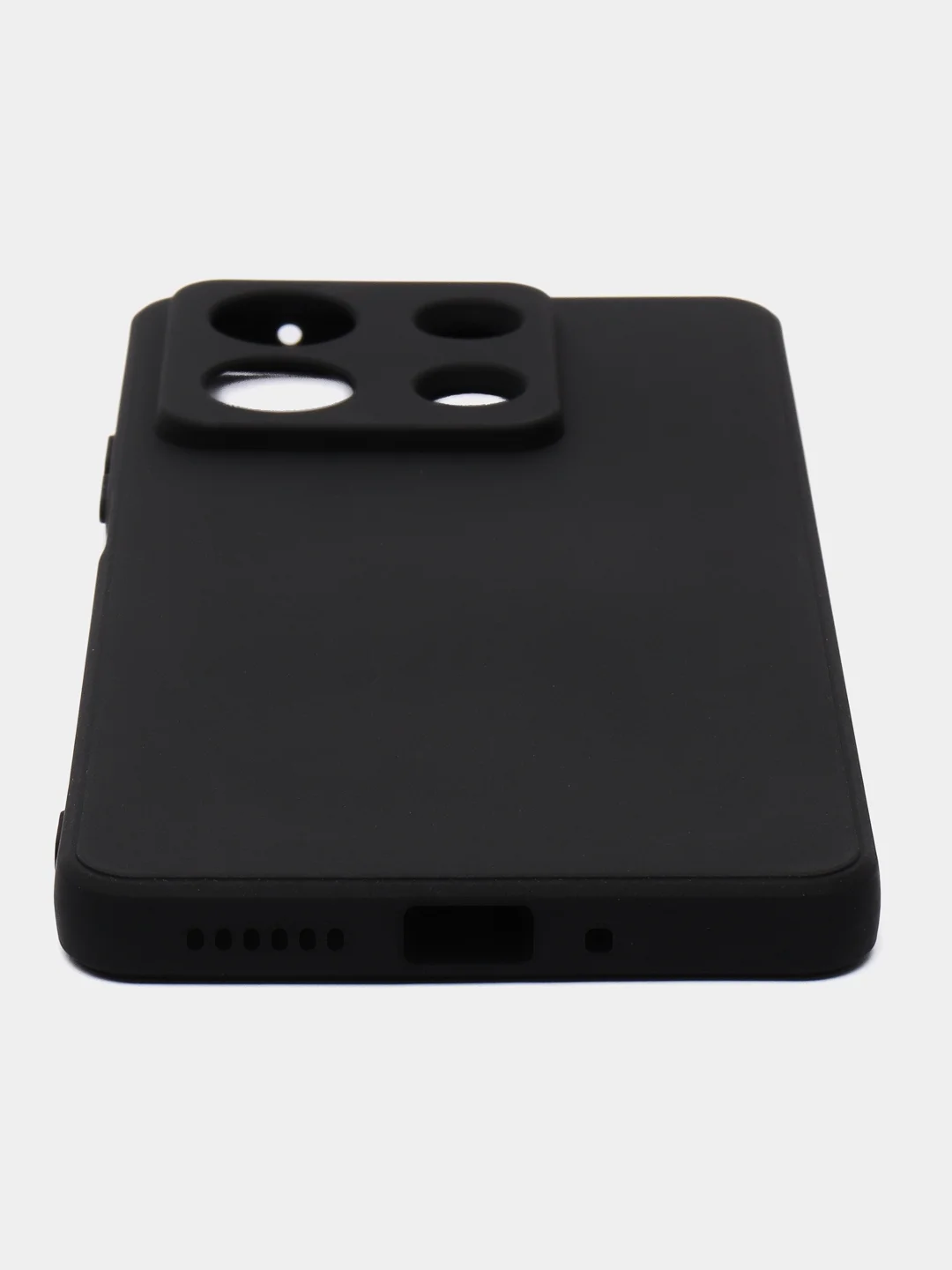 Черный чехол Xiaomi Redmi Note 13 5G силиконовый