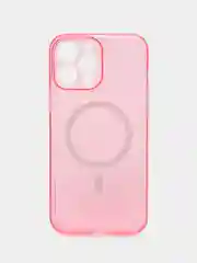 Розовый чехол Premium MagSafe на iPhone 11, 12, 13, 14 Pro Max, айфон,магсейф,про макс,силиконовый