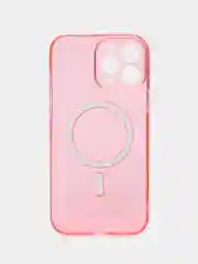 Розовый чехол Premium MagSafe на iPhone 11, 12, 13, 14 Pro Max, айфон,магсейф,про макс,силиконовый