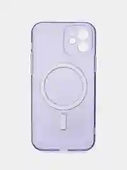 Фиолетовый чехол Premium MagSafe на iPhone 11, 12, 13, 14 Pro Max, айфон,магсейф,про макс,силиконовый