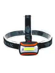 Фонарь налобный, COB LED, 65 Лм, 3xAAA, 0,65 Вт, 6,5х4,7х3 см