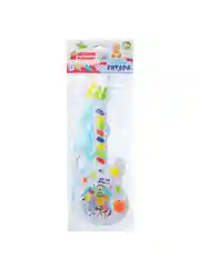 Игрушка электронная гитара, детская игрушка, звук, 2хАА, 10х25х3 см