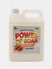 Манго жидкое крем-мыло для рук и тела POWER OF SOAP 5 л