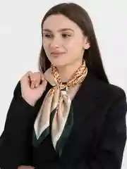 Манго платок шелковый на голову и шею