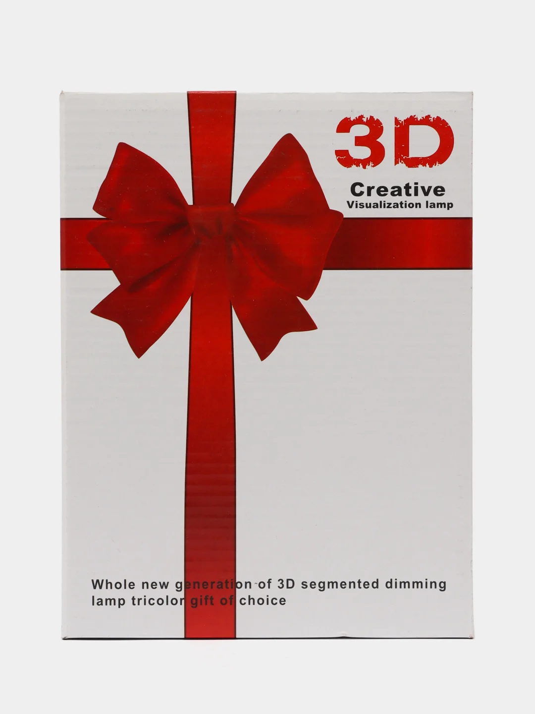 Белый 3d Светильник, ночник, LED, USB, подарок на 8 марта