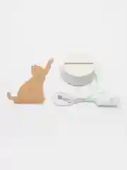 Молочный 3d Светильник, ночник, LED, USB, подарок на 8 марта