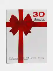 Молочный 3d Светильник, ночник, LED, USB, подарок на 8 марта
