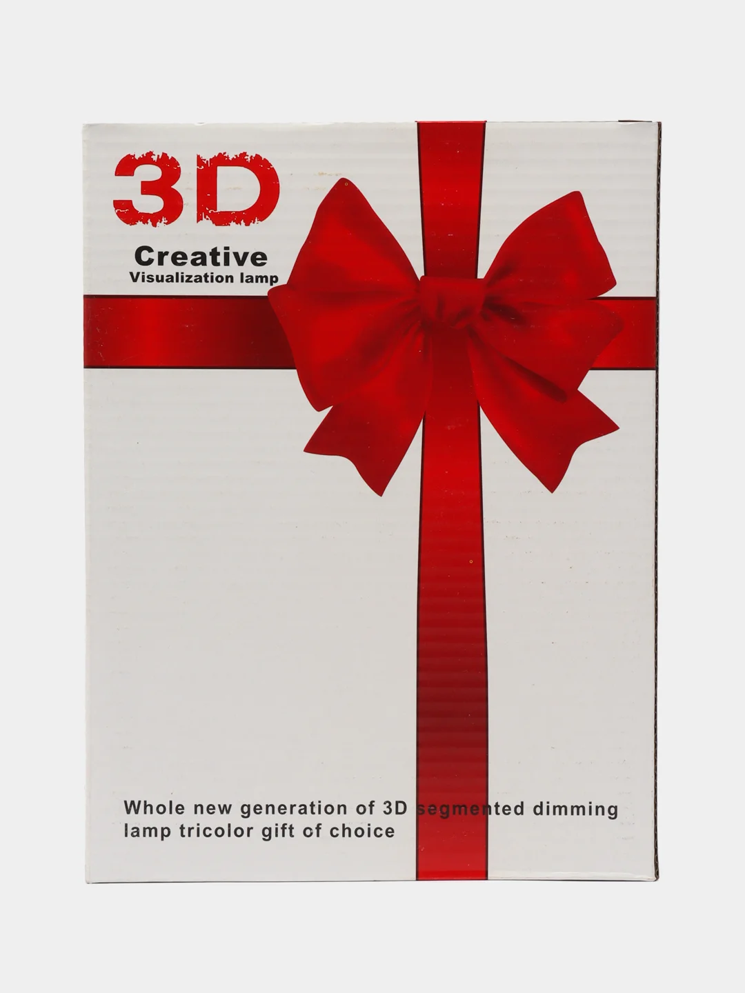 Коричневый 3d Светильник, ночник, LED, USB, подарок на 8 марта