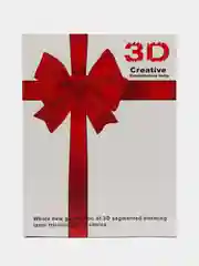 Оранжевый 3d Светильник, ночник, LED, USB, подарок на 8 марта