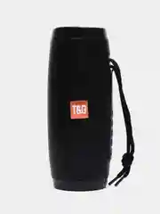 Синий портативная Bluetooth-колонка TG 157, с радио и светомузыкой, беспроводная