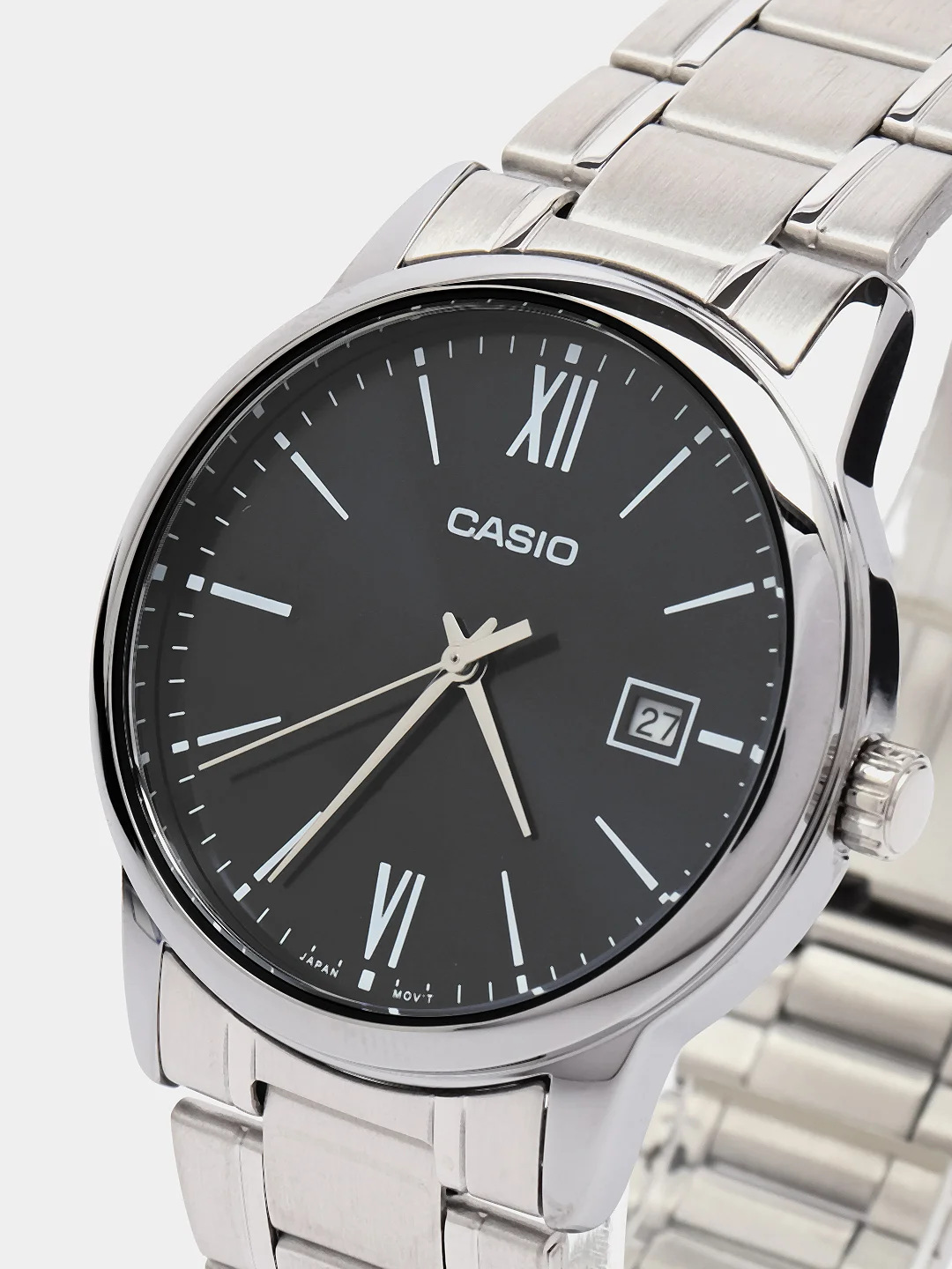 Черный часы CASIO MTP-V002