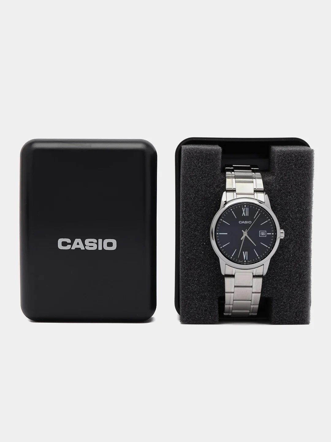 Черный часы CASIO MTP-V002