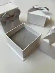 Белый подарочная коробка для украшений, шкатулка для кольца, сережек, колье, подвески