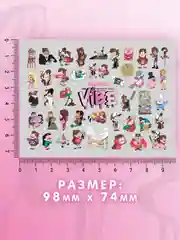 Слайдеры для ногтей VIBE Гравити Фолз 048