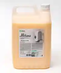 Жидкое крем-мыло Grass "Milana" Молоко и мед, увлажняющее, 5 л
