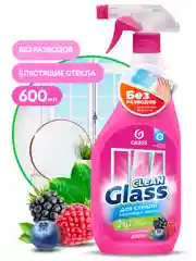 Чистящее средство для стекол и зеркал Grass "Clean Glass", лесные ягоды, 600 мл