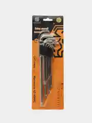 Набор ключей-звездочка Torx 9 штук 100-210мм