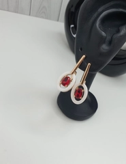Серьги с керамикой, бижутерия