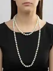 Бусы из искусственного жемчуга, длинные